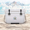 Shark Beach Cooler Sticker