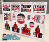 trump trash sticker