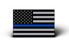 Mini Blue Line Sticker Decal Auto Vehicle Tag Car Truck