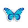 Blue Butterfly Sticker
