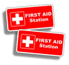 First Aid Station Sticker Decal