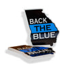 Georgia State Back the Blue Sticker
