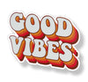 good vibes window sticker