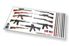Scale Gun Sticker Pack