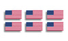 Mini USA Flag Stickers