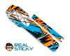 Orange Ripper Chassis Sticker