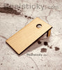 1/10th scale corn hole board RC custom garage doll house display