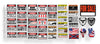 RC Scale Warning Sticker Sheet
