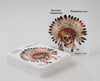 boho skull sticker