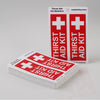 Thirst Aid Sticker