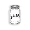 Y'all Jar Sticker