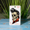 vintage skull sticker