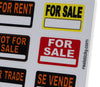 For Sale Sticker Sheet