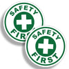 Safety First Sticker