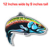 Rainbow trout sticker