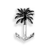 Palm Tree Anchor Sticker