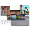 r/c car garage sticker set