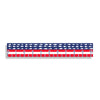 USA American Flag Fishing Ruler 40 inch sticker