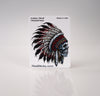 Indian Skull Headdress Sticker