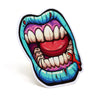 Zombie mouth sticker