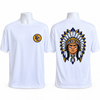East Coweta Front Logo and Full Indian Head Back T-Shirt