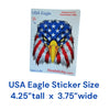 USA Eagle Sticker