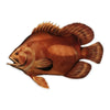 5" Triple Tail Fish Sticker