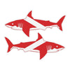 PAIR of Diver Down Shark Sticker