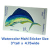 Watercolor Mahi Sticker
