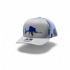 A Salt Weapon Custom Leather Patch Fish hat