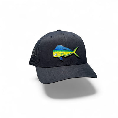 Angry Mahi Leather Patch Hat 