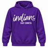 East Coweta Block Indians Script Spirit Wear
