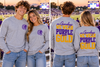 East Coweta Indians “On Gamedays We Wear Purple & Gold” Long Sleeve T-Shirt