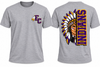 East Coweta Indians Half Indian Head & Indians Spirit Wear