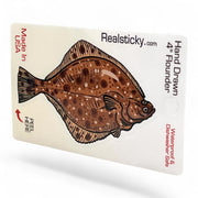 Flounder Sticker