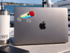 On and Poppin Fishing Lure Sticker