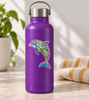 Colorful Dolphin Sticker