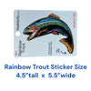 Rainbow Trout Sticker