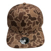 East Coweta Indians 5 Panel Leather Patch Hat