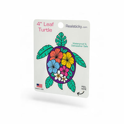 Leaf Sea Turtle Sticker
