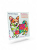 Painted Corgi Sticker