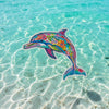 Painted Dolphin Sticker