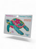 Painted Sea Turtle Sticker