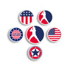 USA baseball bat knob sticker pack