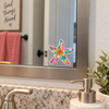 Colorful Starfish Sticker