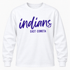 East Coweta Block Indians Script Spirit Wear