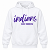 East Coweta Block Indians Script Spirit Wear