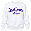 East Coweta Block Indians Script Spirit Wear