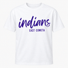 East Coweta Block Indians Script Spirit Wear