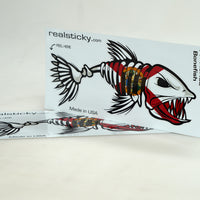 Florida FL Bone Fish 14 inch Sticker